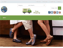Tablet Screenshot of feetforlifeshoes.com